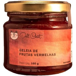 Geléia de frutas vermehas