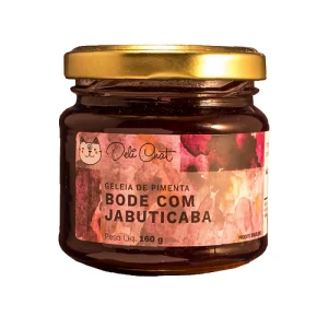 Geléia de pimenta bode com jabuticaba Deli Chat - 160 gramas